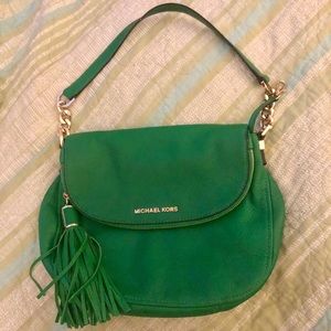 Michael Kors Kelly Green Shoulder/Crossbody Bag